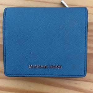 Michael Kors Wallet Blue GUC